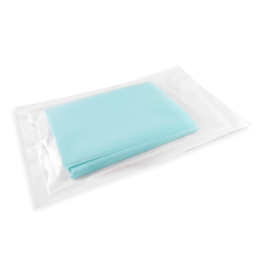 1 - laags afdekdoek steriel (groen, poly-ethyleen, 90x120 cm) 25 stuks | Dispovet®