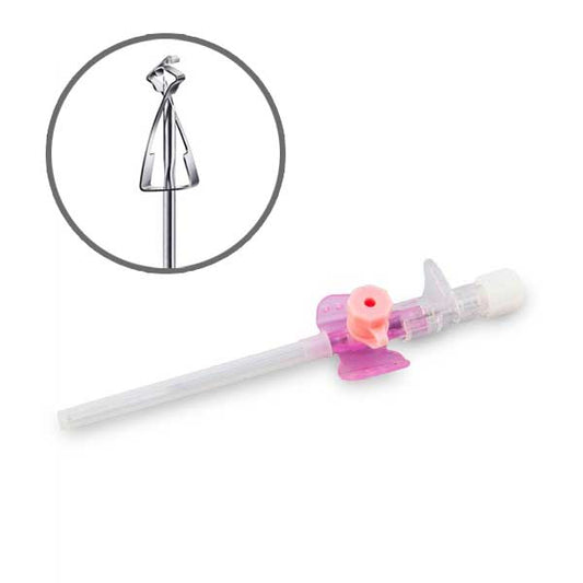 Infuusnaald Vasofix Safety (20G, 1,1 x 33mm, rose) 50 stuks | Bbraun