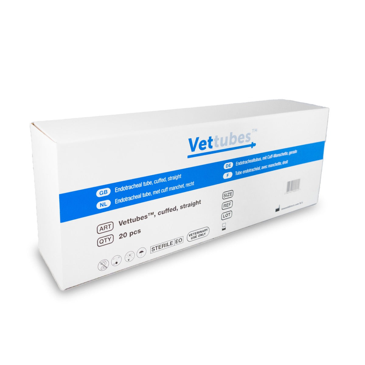 Vettubes Endotracheale Tube met Cuff (Maat 4) - 1 stuk