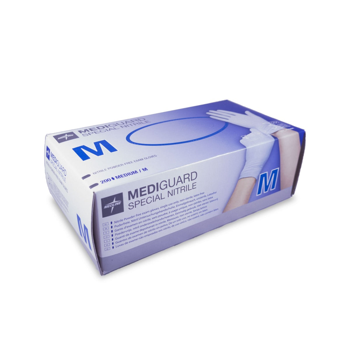 Mediguard Nitril Onderzoekshandschoenen (Maat M) - 200 stuks