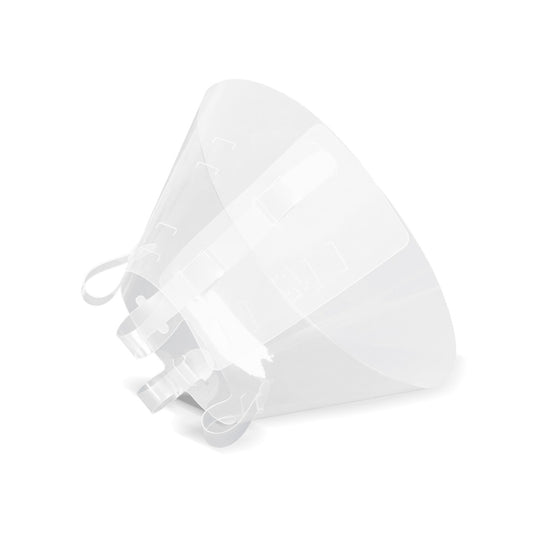 Halskraag Doorzichtig (25 cm) - 10 stuks