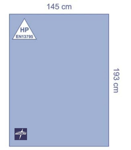 Medline Afdeklaken Ultimate (145 x 193 cm) - 16 stuks
