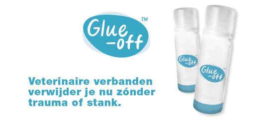 Veterinaire verbanden verwijder je nu snel zonder trauma of stank!