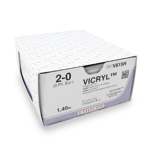 Hechtdraad Vicryl Plus (V615H, 2-0, sutopack) 36 stuks | Ethicon