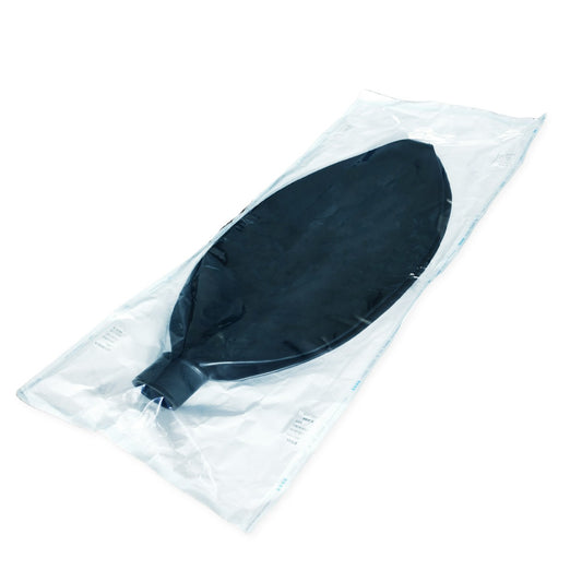 Ademballon (2 Liter) Zwart Latex - 5 Stuks