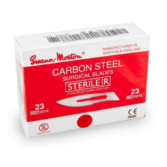 Chirurgische mesjes #23 100 stuks